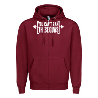 Burgundy you can't ban these guns Zipper Hoodie - artisFamous