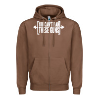 Chestnut you can't ban these guns Zipper Hoodie - artisFamous