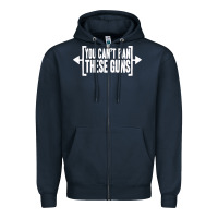Navy you can't ban these guns Zipper Hoodie - artisFamous