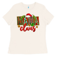 Christmas Nana Claus Mother's Day Ladies Tee | Teevron