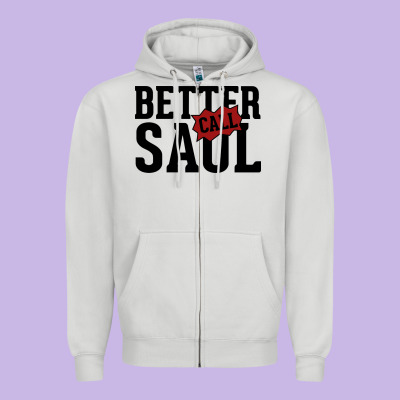 Better Cal Saul Zipper Hoodie Designed By Artisfamous