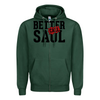 Sports Green better cal saul Zipper Hoodie - artisFamous