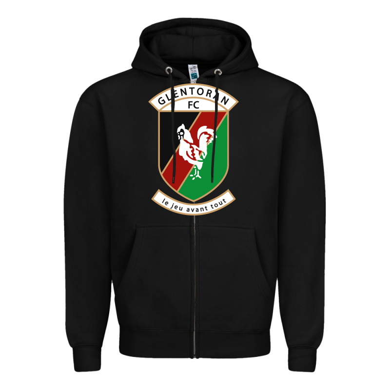 Glentoran Zipper Hoodie by artisFamous | Teevron