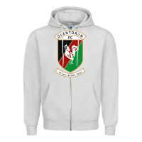 Dove Grey glentoran Zipper Hoodie - artisFamous