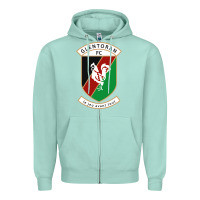 Seafoam glentoran Zipper Hoodie - artisFamous