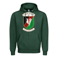 Sports Green glentoran Zipper Hoodie - artisFamous