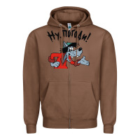Chestnut nu pogodi! Zipper Hoodie - artisFamous