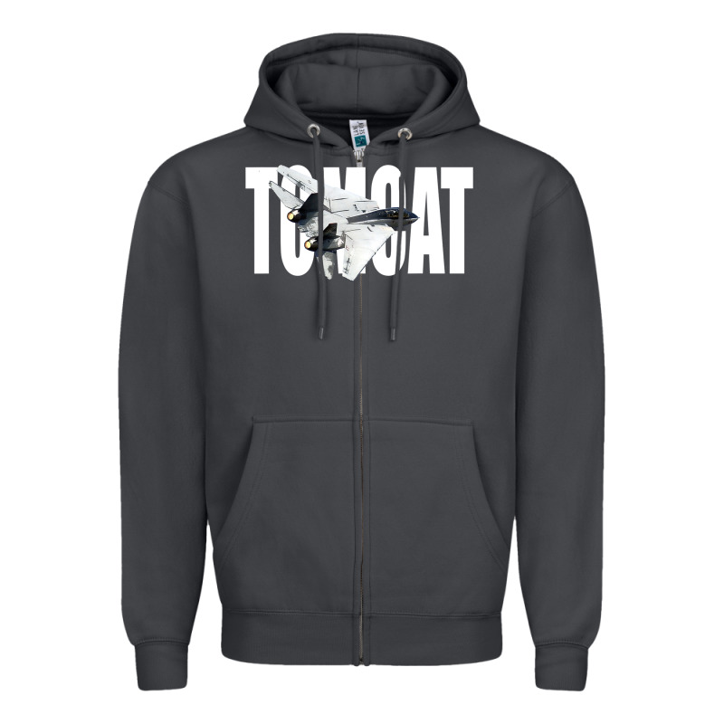 F 14 Tomcat F14 Navy Jet Fighter Plane Tshirt Pilot T Shirt Zipper Hoodie by artisFamous | Teevron