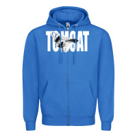 True Royal f 14 tomcat f14 navy jet fighter plane tshirt pilot t shirt Zipper Hoodie - artisFamous