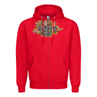Red Rainforest Cafe Zipper Hoodie - artisFamous