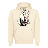 Sandshell alice in wonderland Zipper Hoodie - artisFamous