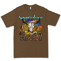 Cacao simmer down cowboy Premium Tee - OliviaCreatesArt
