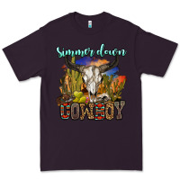 Plum simmer down cowboy Premium Tee - OliviaCreatesArt
