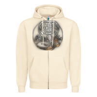 Sandshell cobra k.a.i rusted steel snake lo go graphic t shirt Zipper Hoodie - artisFamous