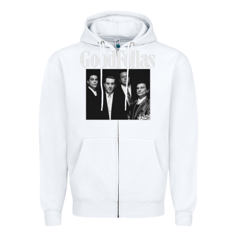 Goodfellas Retro Zipper Hoodie by artisFamous | Teevron