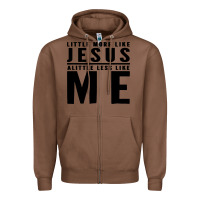 Chestnut christian faith in christ Zipper Hoodie - artisFamous