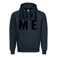Navy christian faith in christ Zipper Hoodie - artisFamous