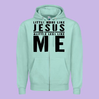 Christian Faith In Christ Zipper Hoodie Designed By Artisfamous
