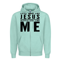 Seafoam christian faith in christ Zipper Hoodie - artisFamous