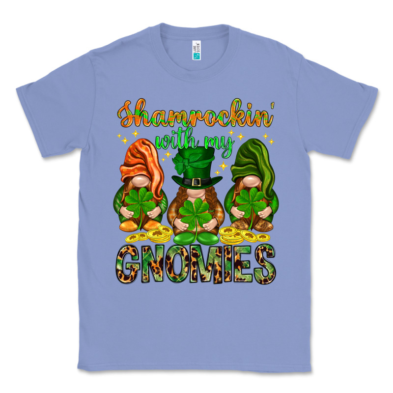 Shamrockin' With My Gnomies St. Patricks Day Classic Tee by HowdyJamesFarm | Teevron