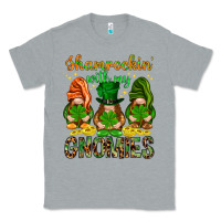 Heather Grey Shamrockin' with my gnomies St. Patricks day Classic Tee - HowdyJamesFarm