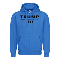 True Royal donald trump 2024 take america Zipper Hoodie - artisFamous