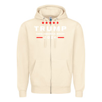 Sandshell donald trump 2024 take america Zipper Hoodie - artisFamous