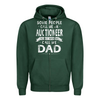 Sports Green auctioneer dad father's day gifts father daddy men t shirt Zipper Hoodie - artisFamous