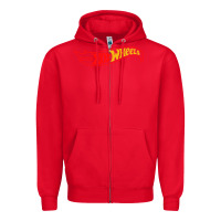 Red hot car Zipper Hoodie - artisFamous