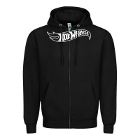 Black hot car Zipper Hoodie - artisFamous