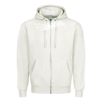 Oatmeal Heather hot car Zipper Hoodie - artisFamous