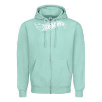 Seafoam hot car Zipper Hoodie - artisFamous