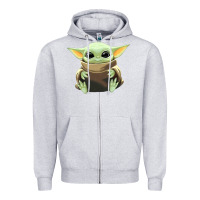 Baby Yoda Zipper Hoodie | Teevron