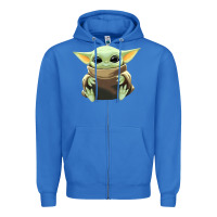 True Royal baby yoda Zipper Hoodie - artisFamous