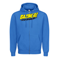 True Royal Bazinga! Zipper Hoodie - artisFamous