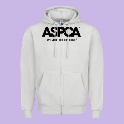 Aspca We Are Their Voice Zipper Hoodie Designed By Artisfamous