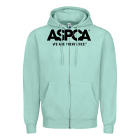 Seafoam aspca we are their voice Zipper Hoodie - artisFamous