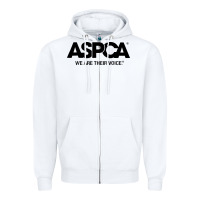White aspca we are their voice Zipper Hoodie - artisFamous