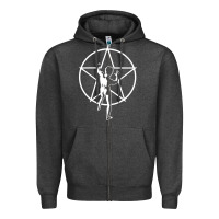 Charcoal Heather Rush Explosion Zipper Hoodie - artisFamous