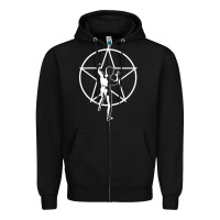 Black Rush Explosion Zipper Hoodie - artisFamous