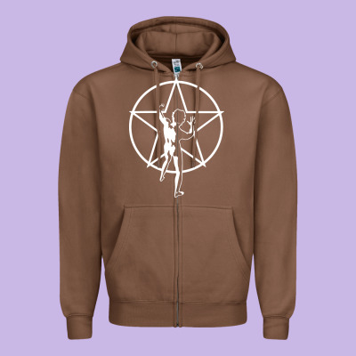 Rush Explosion Zipper Hoodie Designed By Artisfamous