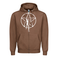 Chestnut Rush Explosion Zipper Hoodie - artisFamous