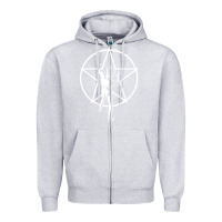 Heather Grey Rush Explosion Zipper Hoodie - artisFamous