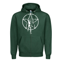 Sports Green Rush Explosion Zipper Hoodie - artisFamous