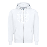 White Rush Explosion Zipper Hoodie - artisFamous