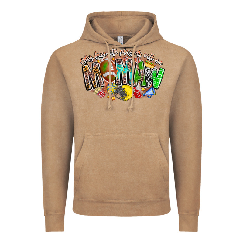 My Favorite Players Call Me Mawmaw Vintage Hoodie by CowhideDigitalArt | Teevron