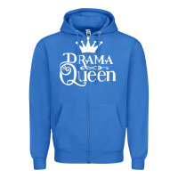 True Royal drama queen Zipper Hoodie - artisFamous