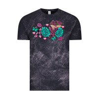Cloud Black Xoxo Valentine's Day Turquoise Gem Vintage Tee - FaDigitalArtStudio