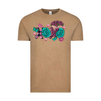 Vintage Coffee Xoxo Valentine's Day Turquoise Gem Vintage Tee - FaDigitalArtStudio