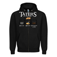 Black the lord of the rings taters potatoes recipe Zipper Hoodie - artisFamous